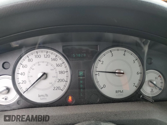2005 Chrysler 300 Touring with VIN 2C3JA53G05H558414, listed as a Copart auction lot 54535455 with 157,828 mi miles and Salvage Title. Bid and sale history available at DreamBid. Image 9.