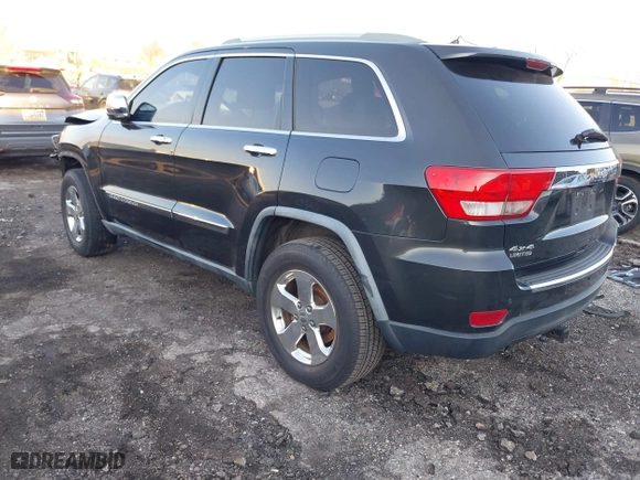 2011 Jeep Grand Cherokee Limited with VIN 1J4RR5GG6BC580766, listed as a IAAI auction lot 41618505 with 230,000 mi miles. Bid and sale history available at carsss.com. Image 3.