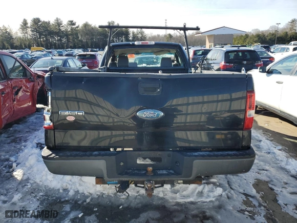 2007 Ford F-150 XL with VIN 1FTRF12287NA38437, listed as a Copart auction lot 44809835 with 400,133 mi miles and Salvage Title. Bid and sale history available at carsss.com. Image 6.