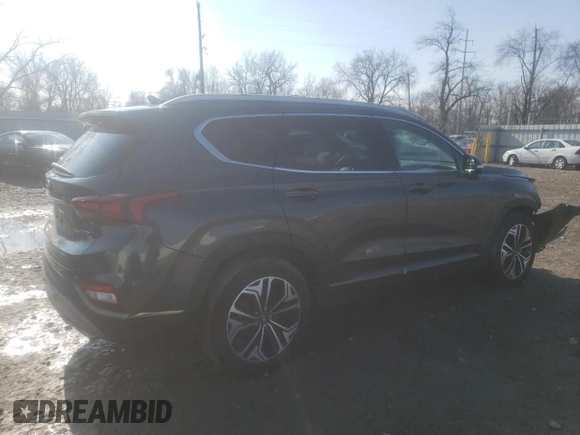 2020 Hyundai Santa Fe Limited with VIN 5NMS5CAA3LH224404, listed as a Copart auction lot 68591572 with 25,581 mi miles. Bid and sale history available at carsss.com. Image 3.