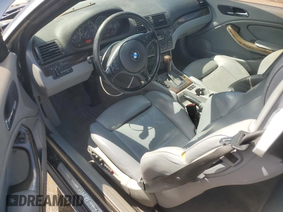 2003 BMW 3 Series 330Ci z VIN WBABS53443JU98052, wystawiony jako Copart lot #56665345 z przebiegiem 150 624 mil mil oraz Szkoda całkowita • Salvage title. Historia ofert i sprzedaży dostępna na DreamBid. Obrazek 8.