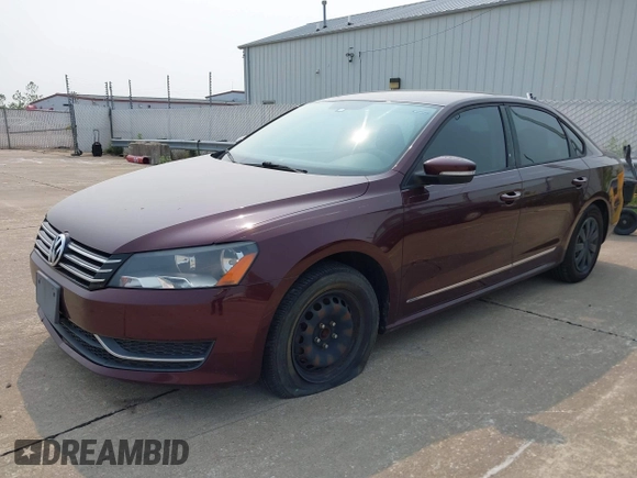 2013 Volkswagen Passat Wolfsburg Edition with VIN 1VWAP7A37DC021415, listed as a IAAI auction lot 42402557 with 145,025 mi miles and . Bid and sale history available at DreamBid. Image 2.
