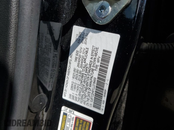 2020 Acura RDX w/A-Spec Pkg with VIN 5J8TC2H61LL018469, listed as a Copart auction lot 50243355 with 0 mi miles and Salvage Title. Bid and sale history available at carsss.com. Image 15.