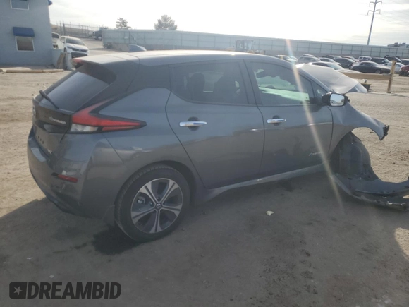2019 Nissan LEAF SV z VIN 1N4AZ1CP4KC303346, wystawiony jako Copart lot #85341074 z przebiegiem 57 334 mil mil oraz Szkoda całkowita • Salvage title. Historia ofert i sprzedaży dostępna na DreamBid. Obrazek 3.