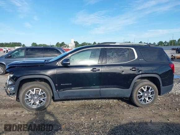 2022 GMC Acadia SLT with VIN 1GKKNMLS3NZ160962, listed as a IAAI auction lot 42323283 with 53,669 mi miles and . Bid and sale history available at DreamBid. Image 15.