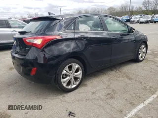 2014 Hyundai Elantra GT with VIN KMHD35LH2EU197594, listed as a Copart auction lot 51526895 with 50,853 mi miles and Salvage Title. Bid and sale history available at carsss.com. Image 3.
