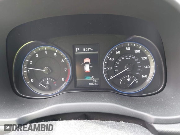 2022 Hyundai Kona Preferred with VIN KM8K22ABXNU843004, listed as a IAAI auction lot 41909990 with 18,837 mi miles and . Bid and sale history available at carsss.com. Image 7.