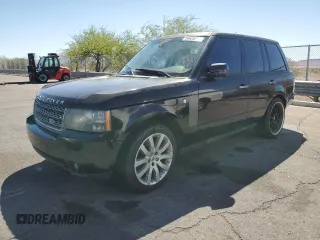 2010 Land Rover Range Rover HSE z VIN SALME1D44AA308749, wystawiony jako Copart lot #54626605 z przebiegiem Nie podano mil oraz Czysty tytuł • Clean title. Historia ofert i sprzedaży dostępna na DreamBid. Obrazek 1.
