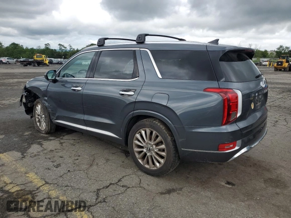 2020 Hyundai Palisade Limited with VIN KM8R5DHE7LU153662, listed as a Copart auction lot 60425625 with 36,340 mi miles and Salvage title. Bid and sale history available at DreamBid. Image 2.