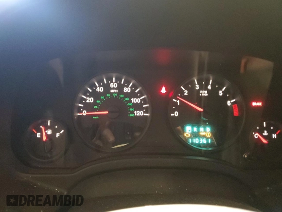 2011 Jeep Patriot Latitude with VIN 1J4NF1GB1BD219119, listed as a Copart auction lot 49386095 with 110,361 mi miles and Clean Title. Bid and sale history available at DreamBid. Image 9.