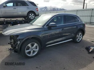 2020 Audi Q5 Premium Plus with VIN WA1BNAFY0L2028140, listed as a Copart auction lot 51293005 with 91,314 mi miles and Salvage Title. Bid and sale history available at carsss.com. Image 1.