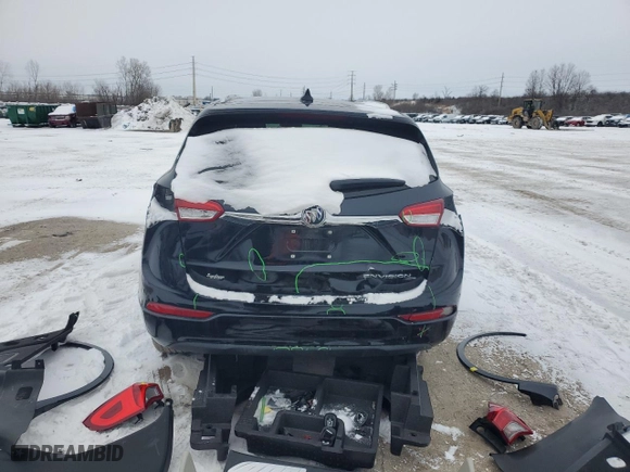 2020 Buick Envision Essence with VIN LRBFX2SA6LD126821, listed as a Copart auction lot 45218905 with NaN miles and Salvage Title. Bid and sale history available at carsss.com. Image 6.