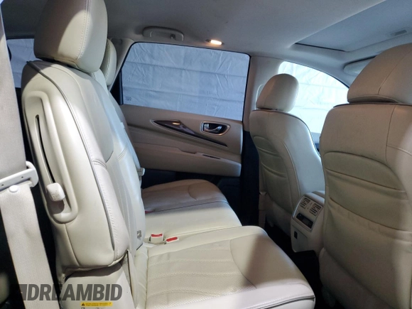 2017 Infiniti QX60 with VIN 5N1DL0MMXHC546218, listed as a Copart auction lot 47448695 with 122,427 mi miles and Salvage Title. Bid and sale history available at carsss.com. Image 11.