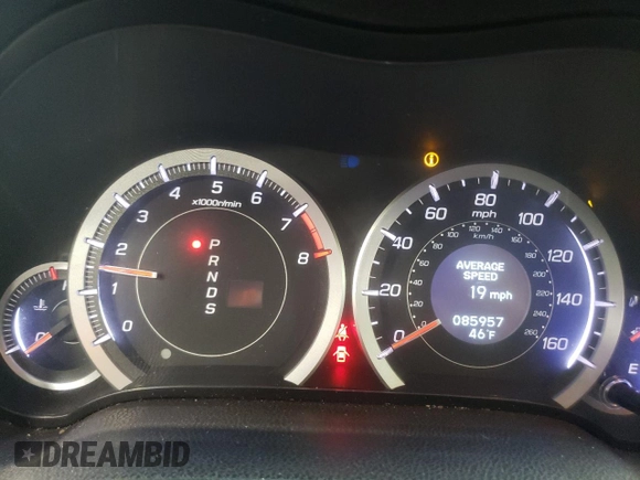 2012 Acura TSX with VIN JH4CU2F49CC001950, listed as a Copart auction lot 49062045 with 85,957 mi miles and Salvage Title. Bid and sale history available at carsss.com. Image 9.