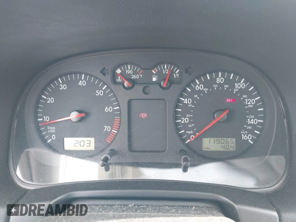 2003 Volkswagen Jetta GL with VIN 3VWRK69M43M045127, listed as a IAAI auction lot 41697962 with 119,065 mi miles and . Bid and sale history available at DreamBid. Image 7.