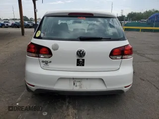 2014 Volkswagen Golf with VIN WVWDB7AJ0EW001424, listed as a Copart auction lot 62420115 with 69,109 mi miles and Salvage title. Bid and sale history available at DreamBid. Image 6.