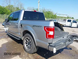 2020 Ford F-150 XL z VIN 1FTEW1CP4LKD73134, wystawiony jako IAAI lot #41978667 z przebiegiem 134 190 mil mil oraz . Historia ofert i sprzedaży dostępna na DreamBid. Obrazek 3.