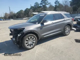 2025 Ford Explorer with VIN 1FMUK7HH8SGA42632, listed as a Copart auction lot 46308475 with 470 mi miles and Salvage title. Bid and sale history available at DreamBid. Image 1.