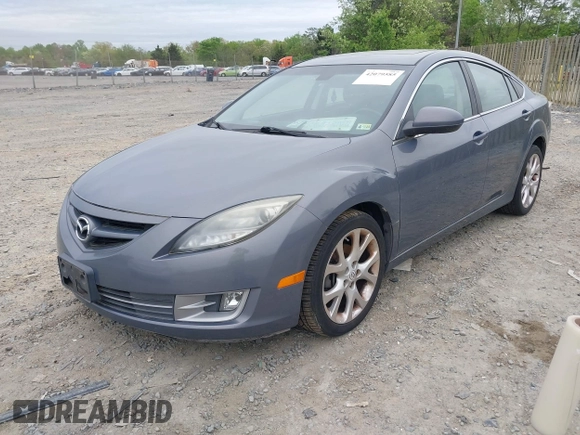 2009 Mazda 6 S Grand Touring with VIN 1YVHP82B295M06383, listed as a IAAI auction lot 42079585 with 109,008 mi miles and . Bid and sale history available at DreamBid. Image 2.