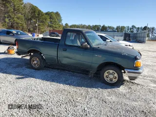 1997 Ford Ranger XLT with VIN 1FTCR10X9VUD15594, listed as a Copart auction lot 43583735 with 319,654 mi miles and Salvage Title. Bid and sale history available at carsss.com. Image 4.