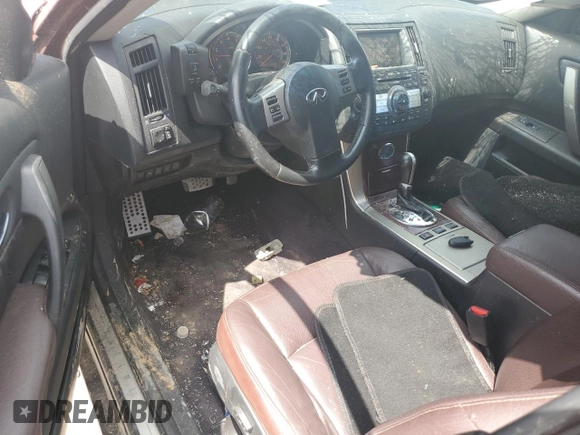 2008 Infiniti FX Options with VIN JNRBS08W68X400384, listed as a Copart auction lot 59956025 with 173,499 mi miles and Salvage title. Bid and sale history available at DreamBid. Image 8.