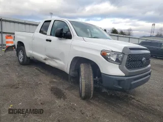 2021 Toyota Tundra SR with VIN 5TFRY5F17MX292529, listed as a Copart auction lot 47227595 with 98,530 mi miles and Salvage title. Bid and sale history available at DreamBid. Image 4.