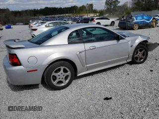 2004 Ford Mustang Standard with VIN 1FAFP40634F181055, listed as a Copart auction lot 49679795 with 187,166 mi miles and Salvage Title. Bid and sale history available at carsss.com. Image 3.