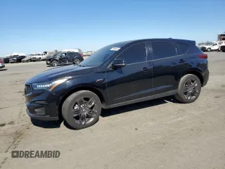 2020 Acura RDX w/A-Spec Pkg with VIN 5J8TC1H67LL000651, listed as a Copart auction lot 75904824 with 53,986 mi miles and Clean Title. Bid and sale history available at carsss.com. Image 1.