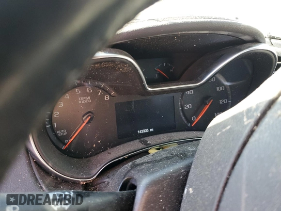 2018 Chevrolet Impala LT with VIN 2G1105SA3J9165533, listed as a Copart auction lot 47375635 with 143,335 mi miles and Salvage Title. Bid and sale history available at DreamBid. Image 9.