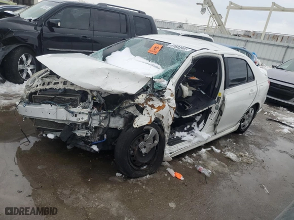 2009 Toyota Yaris with VIN JTDBT903391351961, listed as a Copart auction lot 41683985 with 0 mi miles and Salvage Title. Bid and sale history available at carsss.com. Image 1.
