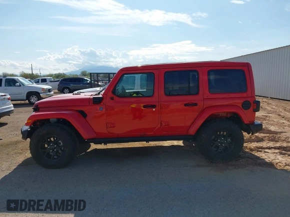 2024 Jeep Wrangler Sport S with VIN 1C4RJXN64RW141013, listed as a IAAI auction lot 42806441 with 5,893 mi miles and . Bid and sale history available at DreamBid. Image 13.