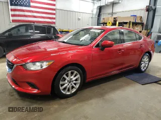 2015 Mazda 6 i Sport with VIN JM1GJ1U57F1203638, listed as a Copart auction lot 50245305 with 99,721 mi miles and Clean Title. Bid and sale history available at carsss.com. Image 1.
