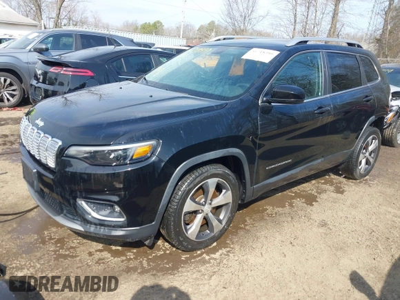 2019 Jeep Cherokee Limited с VIN 1C4PJLDBXKD433958, выставлен на аукционе IAAI как лот 41718399 с пробегом 135 977 миль миль и . История ставок и продаж доступна на DreamBid. Изображение 2.