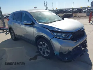 2019 Honda CR-V EX with VIN 5J6RW1H53KA022819, listed as a IAAI auction lot 41733347 with 44,500 mi miles. Bid and sale history available at carsss.com. Image 1.