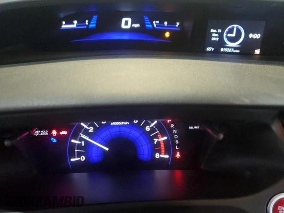 2015 Honda Civic EX with VIN 19XFB2F8XFE702789, listed as a Copart auction lot 54845435 with 19,367 mi miles and Clean Title. Bid and sale history available at DreamBid. Image 9.