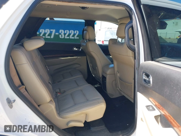 2014 Dodge Durango Limited with VIN 1C4RDHDG8EC366182, listed as a IAAI auction lot 42045196 with 181,701 mi miles and . Bid and sale history available at DreamBid. Image 8.