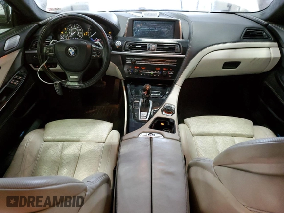 2013 BMW 6 Series 650i with VIN WBA6B2C58DDG66805, listed as a Copart auction lot 44917915 with 135,791 mi miles and Clean Title. Bid and sale history available at DreamBid. Image 8.