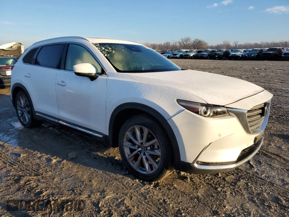 2020 Mazda CX-9 Grand Touring with VIN JM3TCADY3L0415139, listed as a Copart auction lot 43124995 with 0 mi miles and Salvage Title. Bid and sale history available at carsss.com. Image 4.