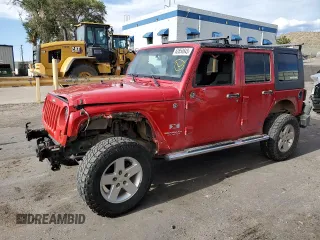 2008 Jeep Wrangler Unlimited X с VIN 1J4GA39188L594432, выставлен на аукционе Copart как лот 62854645 с пробегом 139 304 миль миль и Списание • Salvage title. История ставок и продаж доступна на DreamBid. Изображение 1.