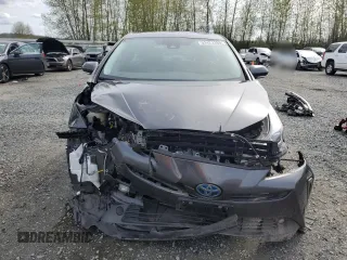 2020 Toyota Prius LE with VIN JTDL9RFU3L3013121, listed as a Copart auction lot 52423385 with 75,229 mi miles and Salvage title. Bid and sale history available at DreamBid. Image 5.