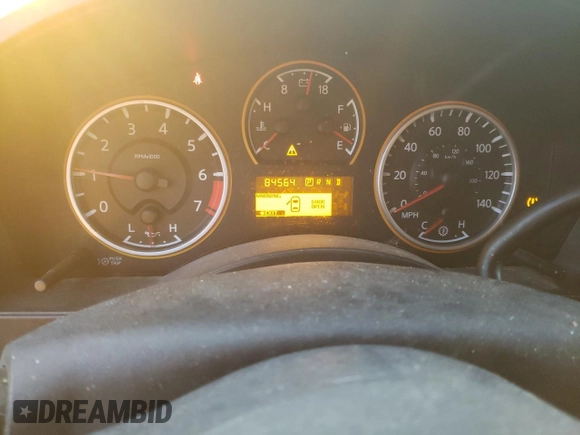 2008 Nissan Titan SE with VIN 1N6BA06A68N354722, listed as a Copart auction lot 86908464 with 84,564 mi miles and Salvage Title. Bid and sale history available at carsss.com. Image 9.