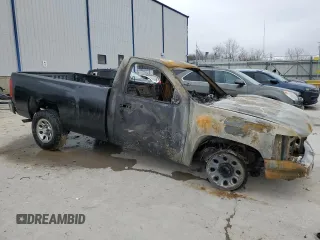2009 Chevrolet Silverado 1500 Work Truck with VIN 1GCEC14C29Z204444, listed as a Copart auction lot 43512335 with Not Provided miles and Non Repairable. Bid and sale history available at DreamBid. Image 4.