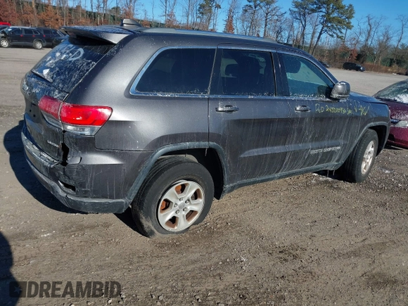 2017 Jeep Grand Cherokee Laredo with VIN 1C4RJFAG5HC633154, listed as a IAAI auction lot 41182059 with Not provided miles and . Bid and sale history available at DreamBid. Image 4.