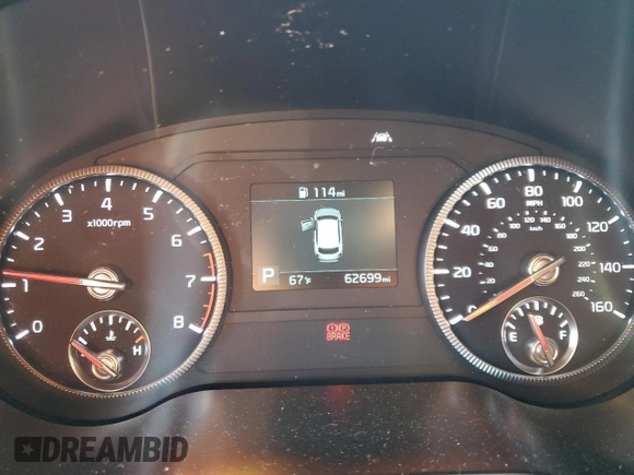 2021 Kia Telluride S with VIN 5XYP6DHC5MG108911, listed as a Copart auction lot 56204825 with 62,699 mi miles and Salvage title. Bid and sale history available at DreamBid. Image 9.