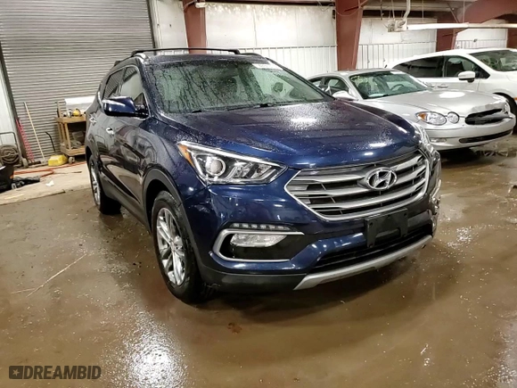 2018 Hyundai Santa Fe Sport Limited with VIN 5XYZUDLA6JG537734, listed as a Copart auction lot 47313155 with 109,611 mi miles and Clean Title. Bid and sale history available at carsss.com. Image 15.