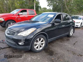 2010 Infiniti EX Journey with VIN JN1AJ0HP3AM700286, listed as a IAAI auction lot 40741257 with 79,688 mi miles. Bid and sale history available at carsss.com. Image 2.