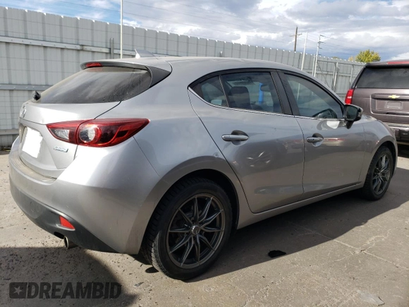 2015 Mazda 3 S Grand Touring with VIN JM1BM1M31F1255508, listed as a Copart auction lot 76709944 with 65,312 mi miles and Clean Title. Bid and sale history available at DreamBid. Image 3.