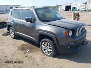2018 Jeep Renegade Latitude with VIN ZACCJBBB0JPH69808, listed as a IAAI auction lot 42146368 with 191,051 mi miles and . Bid and sale history available at DreamBid. Image 1.