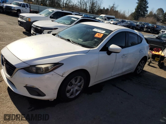 2014 Mazda 3 i Sport with VIN 3MZBM1K70EM103305, listed as a Copart auction lot 47401365 with 98,683 mi miles and Salvage Title. Bid and sale history available at DreamBid. Image 1.
