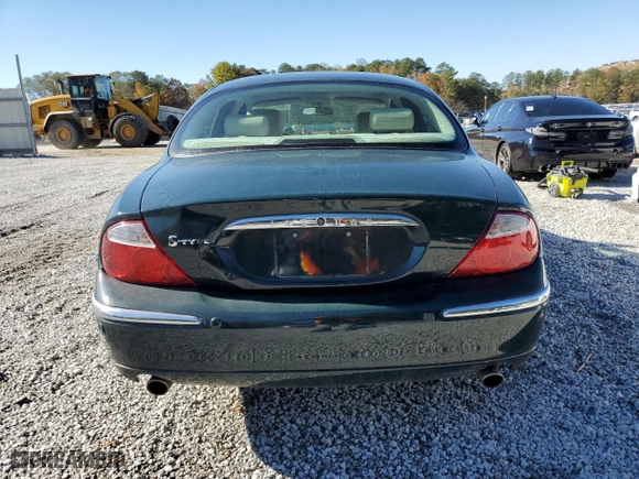 2003 Jaguar S-Type with VIN SAJEA01TX3FM49233, listed as a Copart auction lot 80938504 with NaN miles and Clean Title. Bid and sale history available at carsss.com. Image 6.